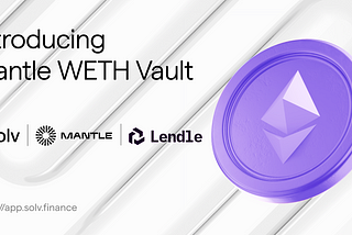 Introducing Mantle WETH Vault