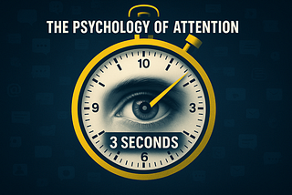The Psychology of Attention: Why You Lose Readers in 3 Seconds (and How to Stop It)