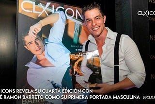 CLX Icons revela su cuarta edición con José Ramon Barreto como su primera portada masculina