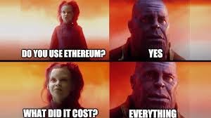 Ethereum- The Pricey Cousin