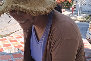 The Smile Hiding the Heartache.