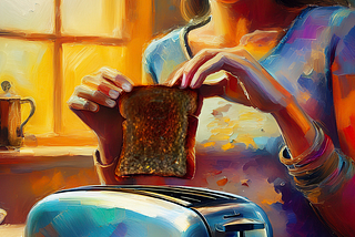 How the Burnt Toast Theory Became a Philosophy for Anxious Times