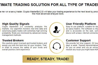 Crypto MasterBot 2.0 Trading App Review