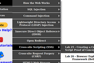 Mutillidae — Lab 26 — Browser Exploitation Framework (BeEF)