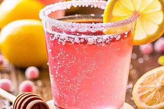 Pink Salt Weight Loss Recipe — Woman holding detox water bottle with lemon and pink salt after light workout.