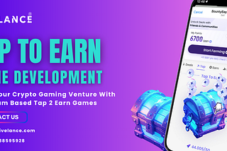 Tap to earn game development company Earning Cryptocurrency by Simply Tapping Your Phone…
