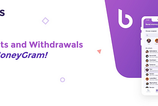 Deposits and Withdrawals with MoneyGram and Beans!