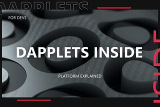 Dapplets Platform-explained