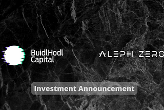 Investment in Aleph Zero