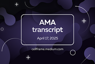AMA with Dmitry Gerasimov, April 17, 2025