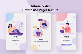 Tutorial Video part 2 — How to use Pages feature