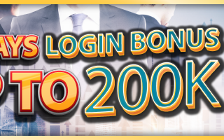 Peraplay Login Reward — 30days up to 200,000₱