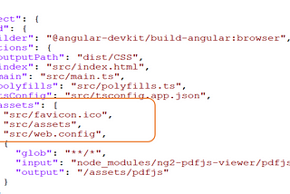 Config file in Angular Build process