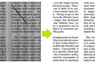 Denoising and reconstructing dirty documents for optimal digitalization