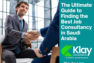 Best Job Consultancy in Saudi Arabia