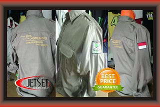 TEMPAT BIKIN KEMEJA TERBAIK | JETSET KAOS BANDUNG