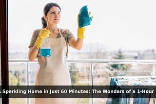 A Sparkling Home in Just 60 Minutes: The Wonders of a 1-Hour Cleaning Service