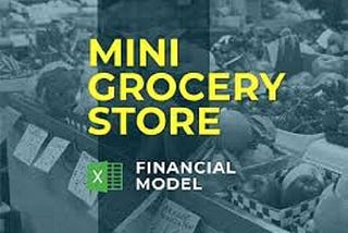 Grocery Store Financial Model Excel Template