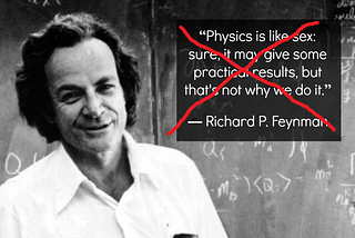 Feynman, la fisica e il sesso