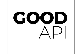 Onward Good API!