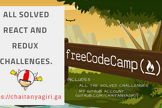 Solving React challenges from FreeCodeCamp. | ALL SOLVED REACT AND REDUX CHALLENGES.
