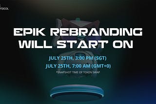EpiK Protocol Rebranding Announcement