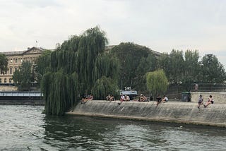 Sadness on the banks of the Seine