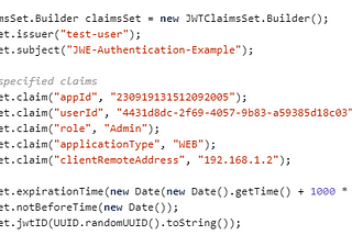 Encrypt and Decrypt sensitive data with JSON Web Encryption(JWE)