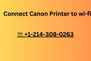 How do I Connect Canon Printer to wi-fi?