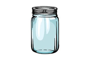 How to draw Mason Jar