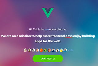 Vue is now on OpenCollective!