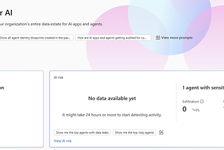 Security Dashboard for AI Security requirements explained (complex)