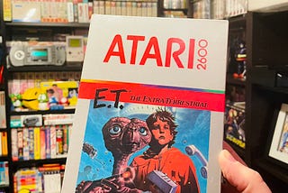 Learning from video game failures. E.T for the Atari 2600
