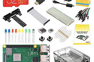 CanaKit Raspberry Pi 3 B+ (B Plus) Ultimate Starter Kit — 32 GB Canadian Edition