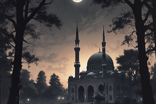 Shadows at the Mosque