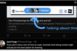 How does Twitter use MODERN UI to engage users!