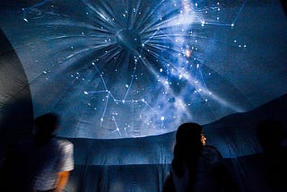 Portable planetarium. Picture: National University, Colombia.