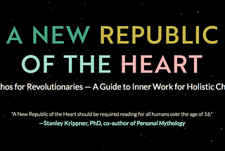 Book Review: A New Republic of the Heart by Terry Patten