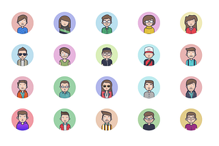 Cool avatars for you, made with love and totally free