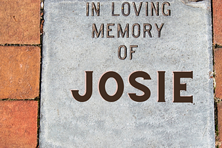 Never Can Say Goodbye — To Josie on Her 55th Birthday