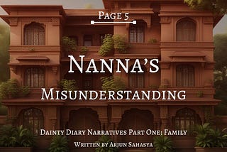 Nanna’s Misunderstanding