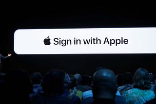 “Sign in with Apple” no iOS 13