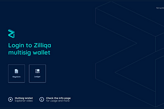Help test the new Zilliqa multisig wallet!