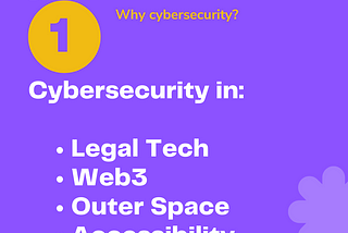 Day 1: Why Cybersecurity?