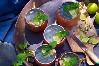 Image of Cocktail Collectives Moscow Mule with lime