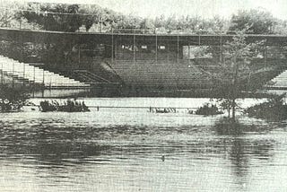 LOOKBACK: Cedar’s floods nearly move legendary baseball tourney