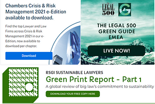 The Rise of ESG Awards/Rankings for Law Firms