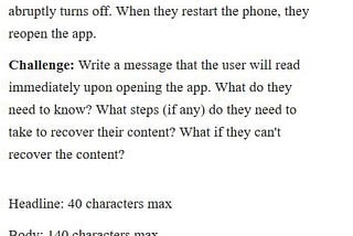 Day 5: UX writing challenge
