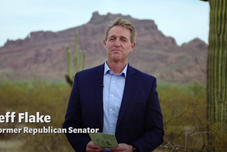 With Six Days Left to Vote, Jeff Flake Urges Arizonans to Cast Their Ballots for Joe Biden