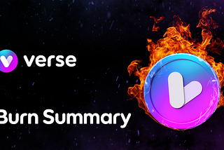 Verse Burn Summary — 1.5B VERSE Burned